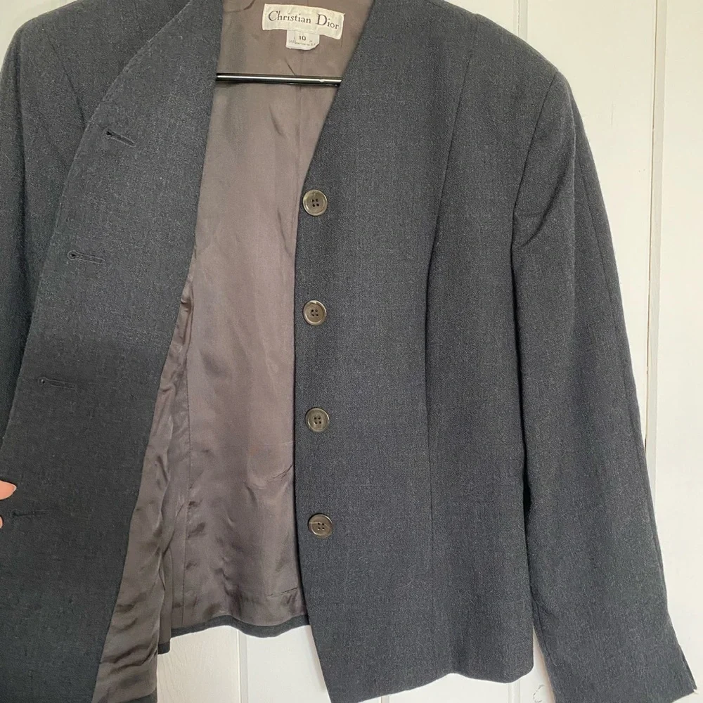 Vintage Christian Dior Womens Blazer